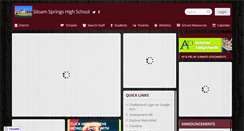 Desktop Screenshot of highschool.siloamschools.com