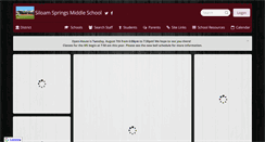 Desktop Screenshot of middleschool.siloamschools.com